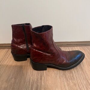 Durango Zip Up Cowboy Boots Size 11